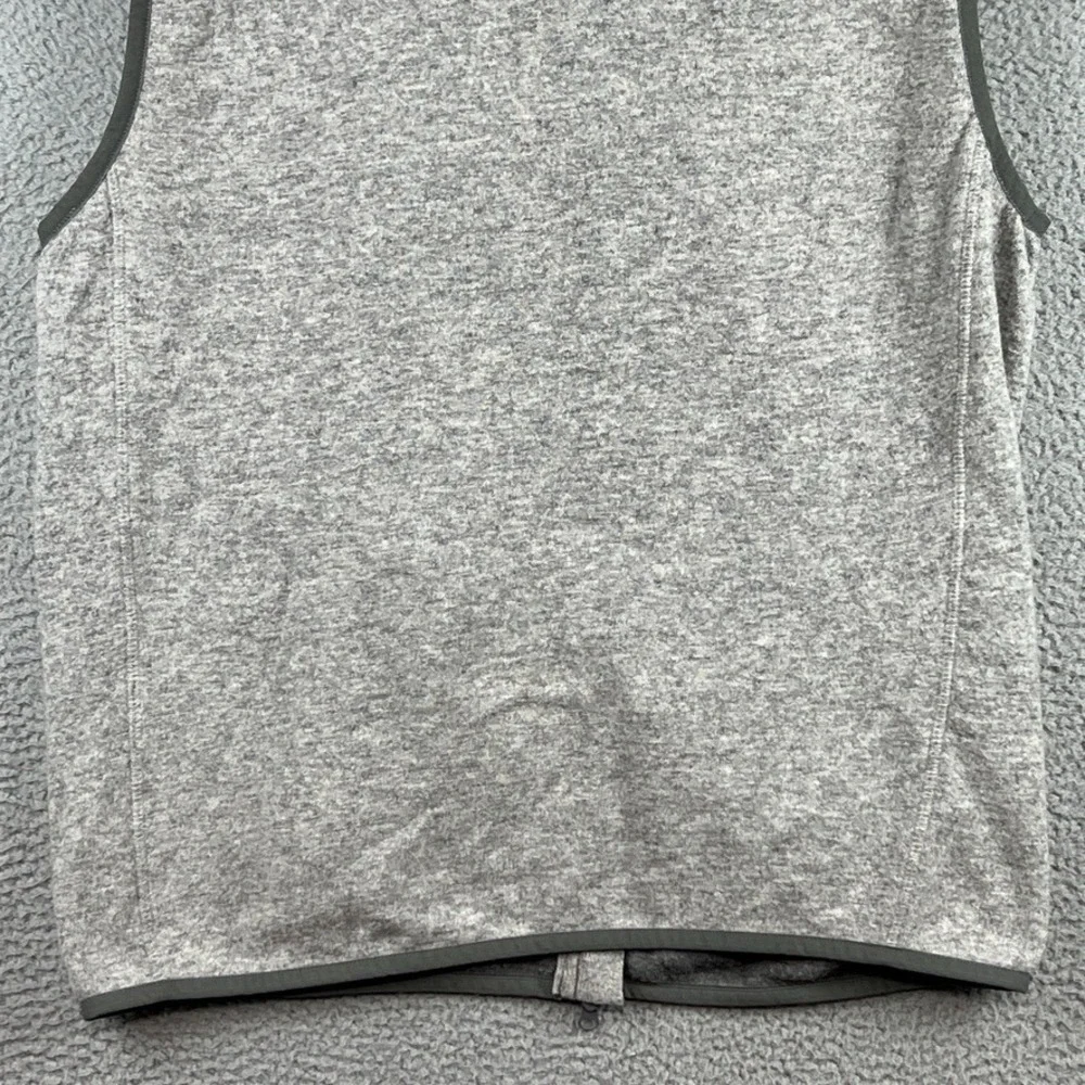 Holebrook Sweden Vest Men's XXL Heather Grey Wool Blend Full‎ Zip Zipped Pockets